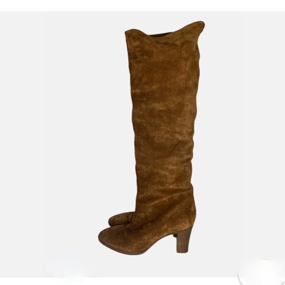 Vince Casper Tall Suede Boots - Picture 9 of 12